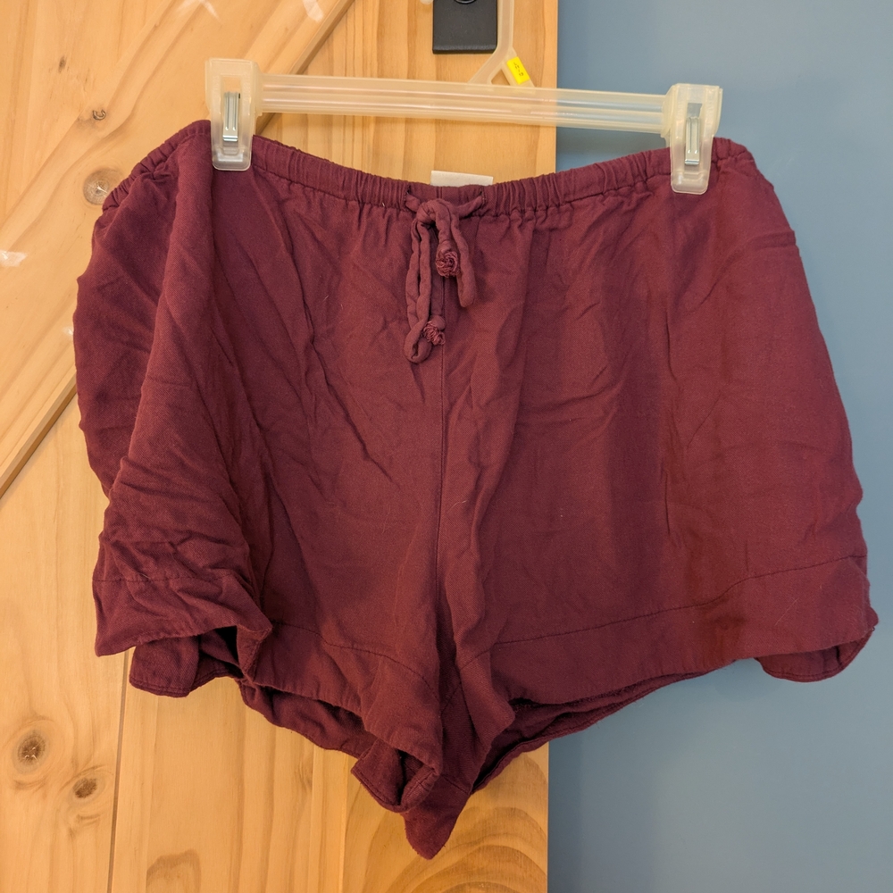 Mossimo Supply Co. High Waist Plum Shorts